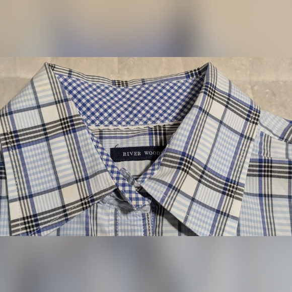 River Woods Women's Button Down Plaid Shirt(5) - Picture 5 of 16